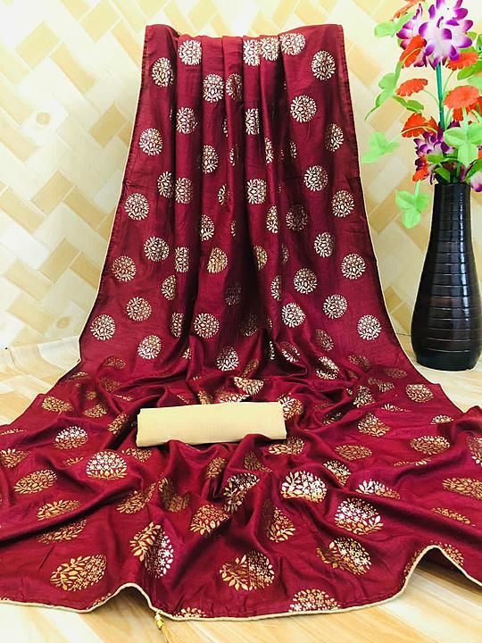 Dola Silk Saree For Women uploaded by business on 11/21/2020