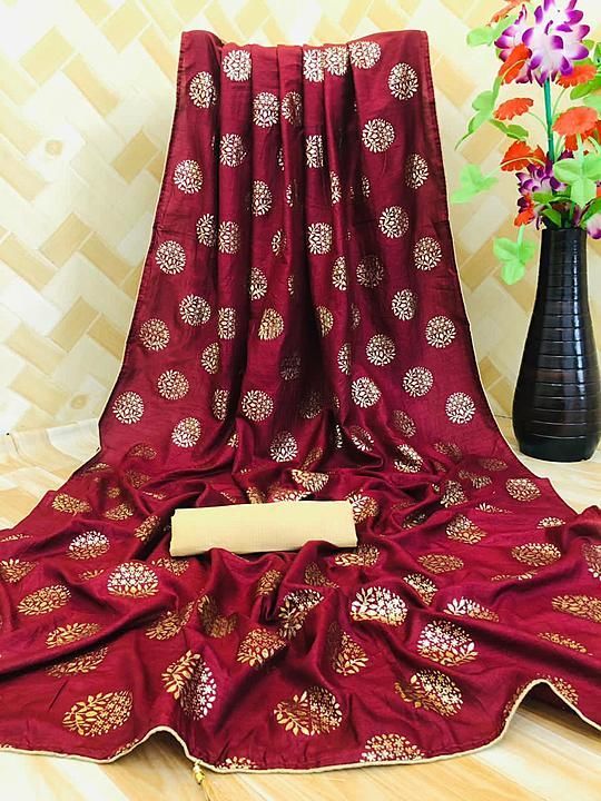 Dola Silk Saree For Women uploaded by Quesha on 11/21/2020