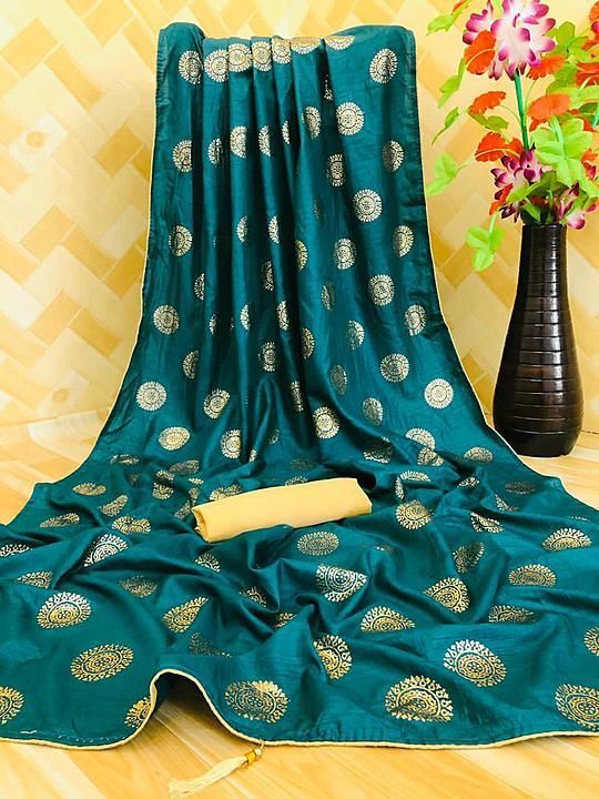 Dola Silk Saree For Women uploaded by Quesha on 11/21/2020