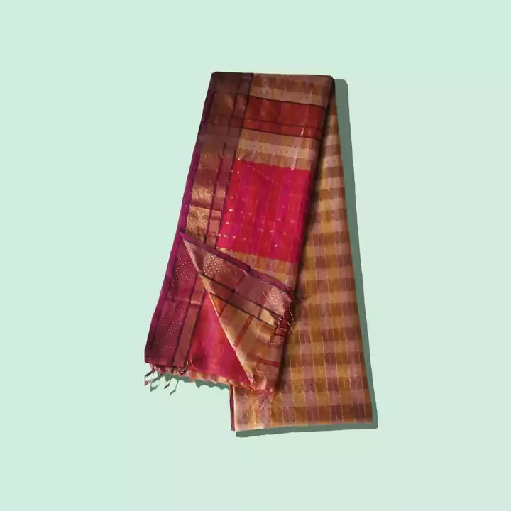 Post image Maheshwari handloom silk by cotan saree