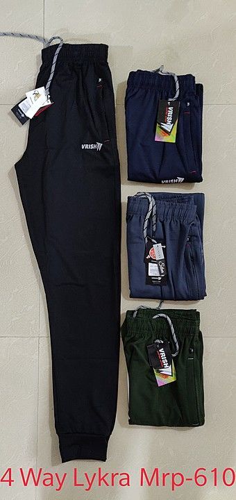 4 Way Lykra Trackpants uploaded by business on 11/21/2020