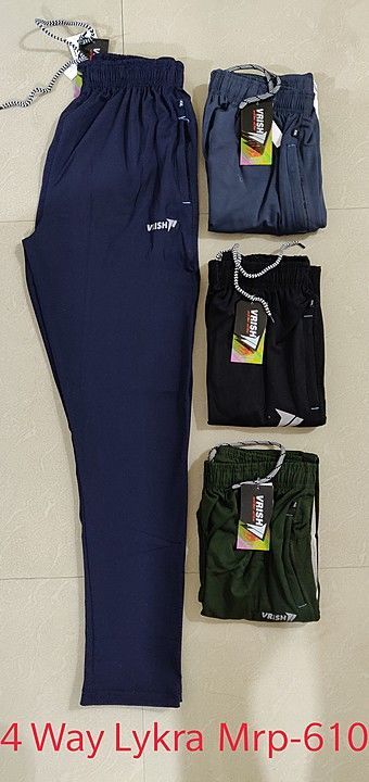 4 Way Lykra Track Pants uploaded by business on 11/21/2020