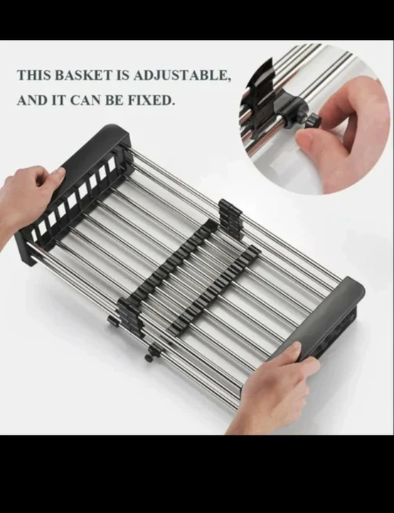 STEEL EXPANDABLE KITCHEN SINK DISH DRAINER uploaded by H&K INTERNATIONAL on 8/2/2022