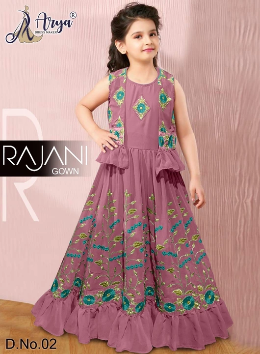 Product image with price: Rs. 607, ID: rajani-gown-children-gown-and-koti-29ec4a57