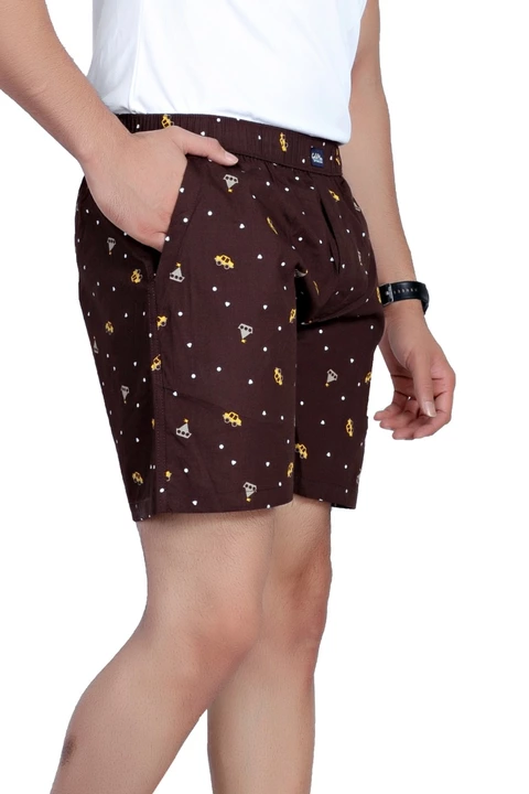 Post image Mens boxer shorts with front pockets 
One pocket with zip.
