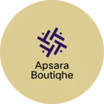 Business logo of Apsara boutiqhe