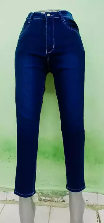 Post image Dark blue jeans for women size are available here new for sale