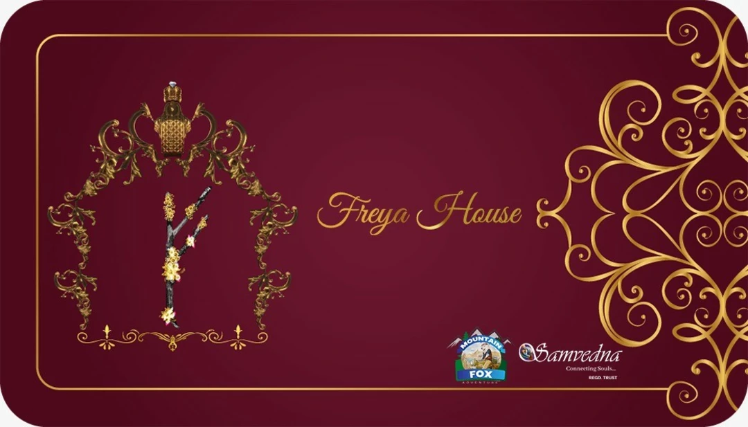 Visiting card store images of Freya House