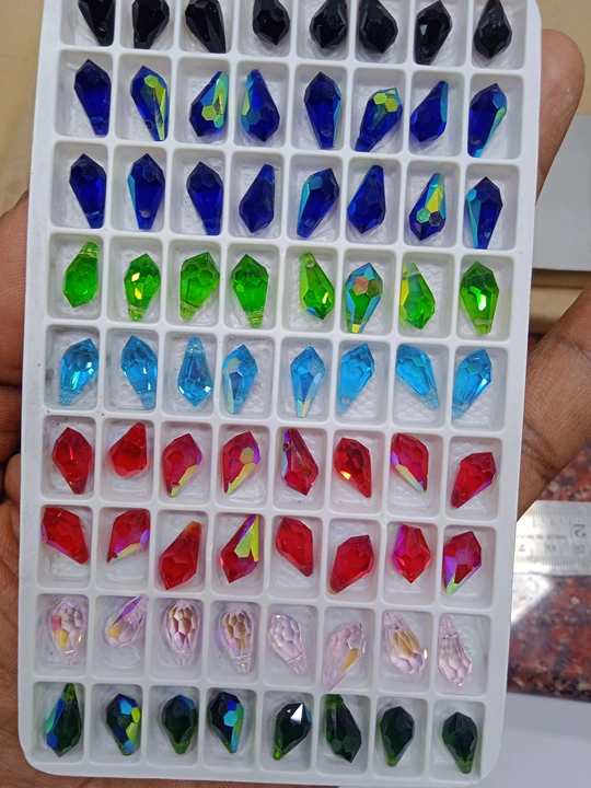 Post image I want 100 Packets of Manufacturer requested for supply of crystal drops and beeds imitation .