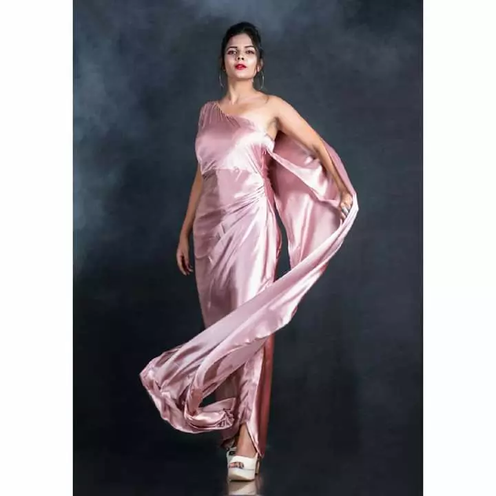 Satin designer dress  uploaded by Fashion Era Boutique on 8/3/2022