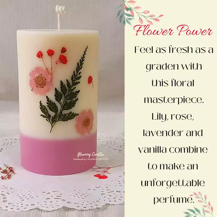 Designer scented candles uploaded by business on 8/3/2022