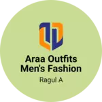 Business logo of Araa outfits men's fashion wardrobe