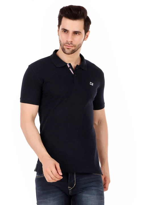 Post image Gouts Navy Blue Polo T-shirt. 
#best #branded #polo #tshirt #quality