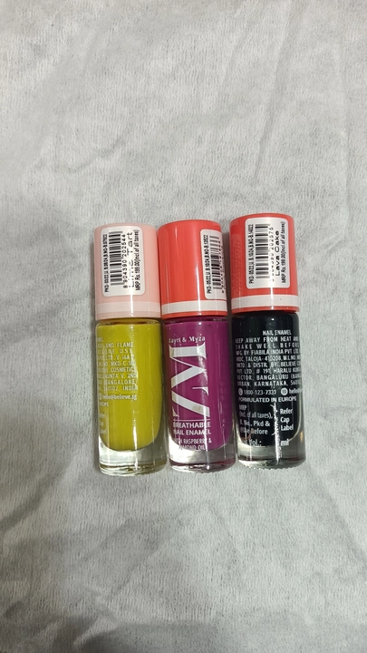 ZM nail paint  uploaded by POOJA cosmetic centre & general store on 8/3/2022