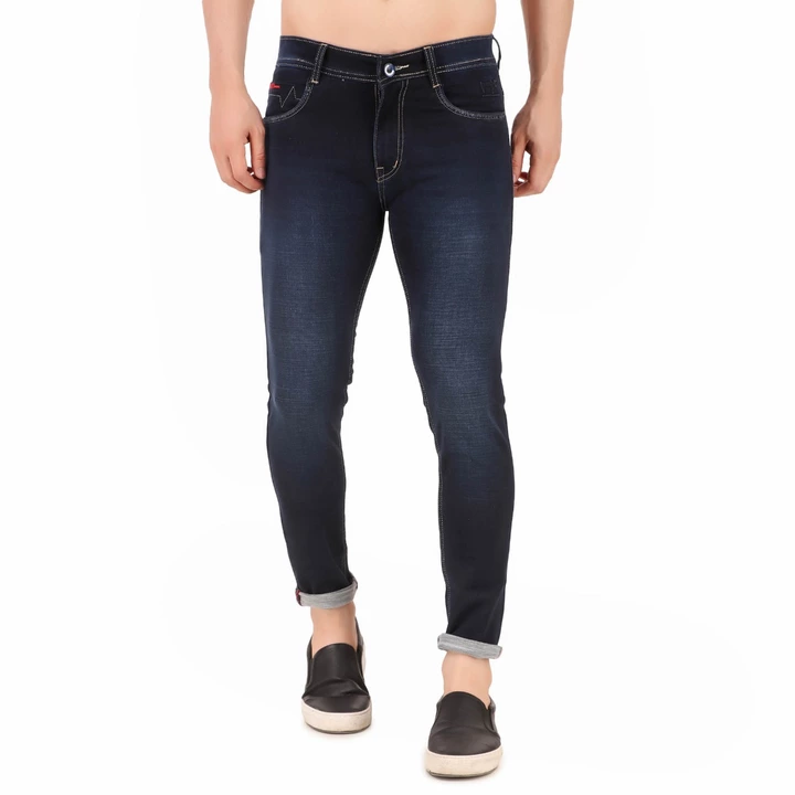 Gouts navy blue jeans.  uploaded by Gouts fashion on 8/3/2022