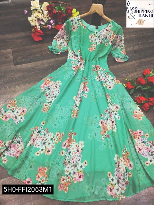 Dress uploaded by Dhaarmi Fashion on 8/3/2022
