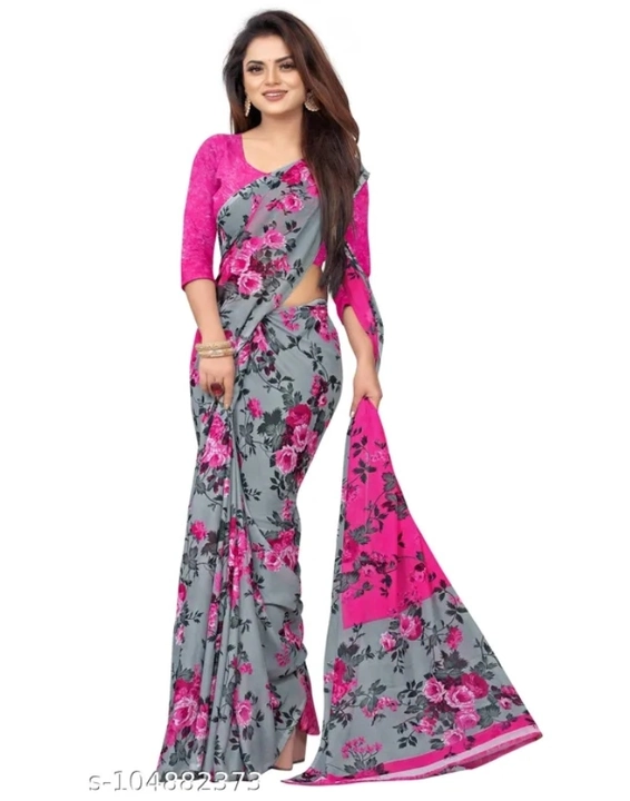 Daily Wear Printed Sarees uploaded by business on 8/3/2022