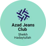 Business logo of Azad jeans club