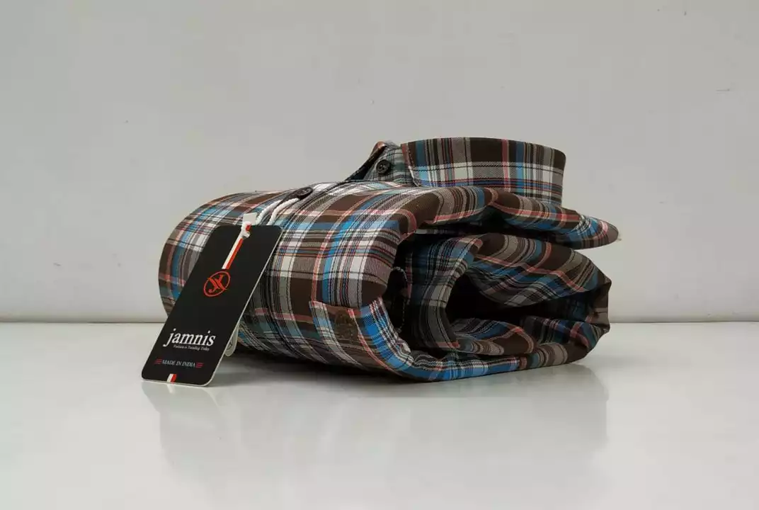 Pure cotton mens check shirt uploaded by business on 8/3/2022