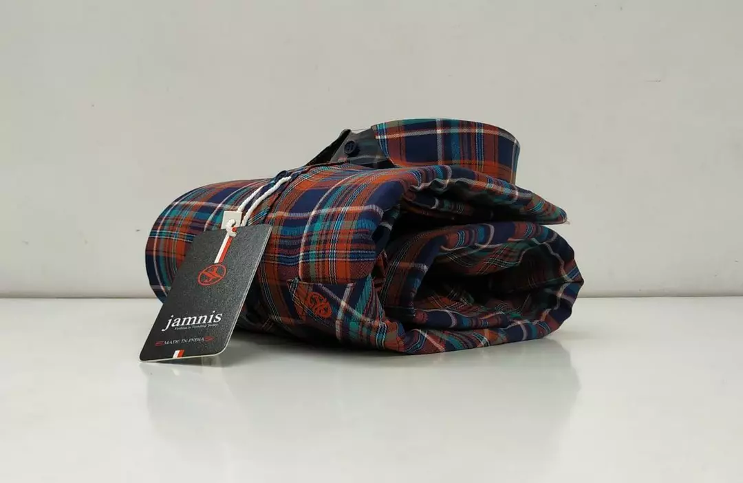 Pure cotton mens check shirt uploaded by business on 8/3/2022
