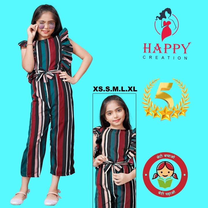Girl jumpsuits uploaded by Happy creations on 8/3/2022