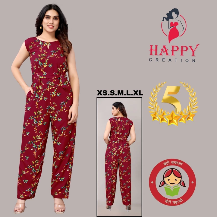 Women jumpsuits uploaded by Happy creations on 8/3/2022