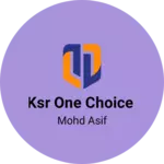 Business logo of KSR One Choice