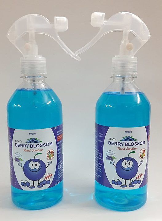 Berry blossom hand sanitizer 500 ml spray (pack of 2) uploaded by business on 11/21/2020
