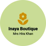 Business logo of Inaya boutique