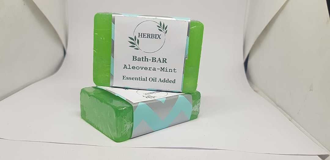 Aleovera Mint Handmade herbal soap base uploaded by Swabhumi fashion LLP on 11/21/2020