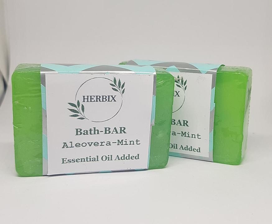Aleovera Mint Handmade herbal soap base uploaded by Swabhumi fashion LLP on 11/21/2020