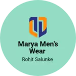 Business logo of Marya men's wear