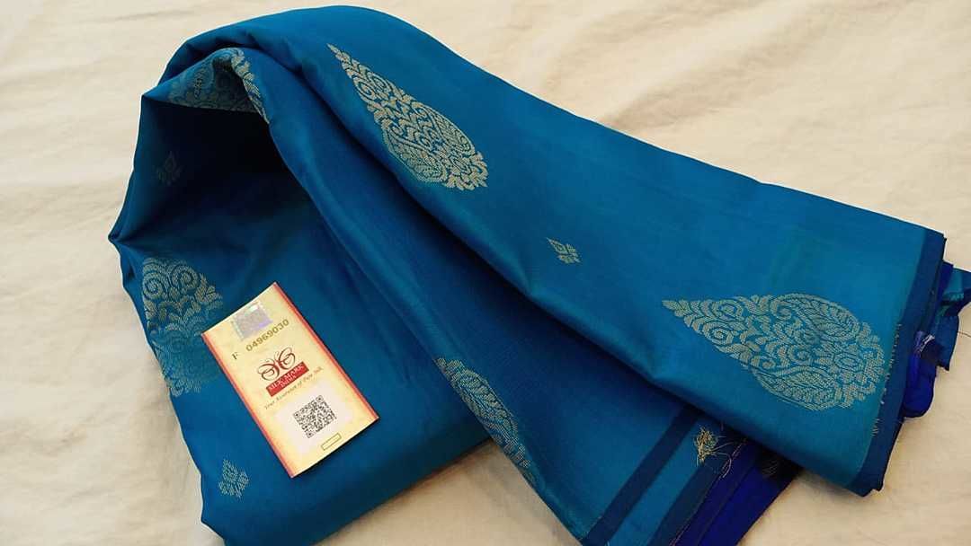Post image Kanchipuram soft silk saree