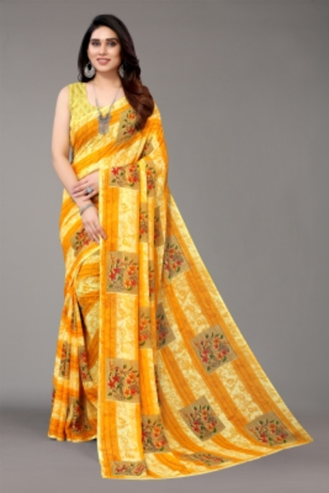 Post image Printed Daily Wear Chiffon Saree
Color: BLUE, BROWN, MAROON, NAVY BLUE, PINK, RED, YELLOW
Style Code :RENIAL-10
Pattern :Printed
Pack of :1
Secondary Color :Multicolor
Occasion :Casual
Type of Embroidery :Cut Work
Embroidery Method :Machine
7 Days Return Policy, No questions asked.